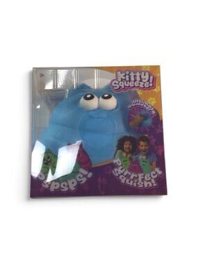 Kitty Squeeze BLUE PPNC Five Below Viral Squishy Sensory/Stress Relief Toy NEW